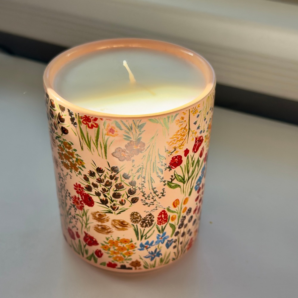 Sur La Table Orange Blossom Floral Candle 13oz Burn Time 60 Hours